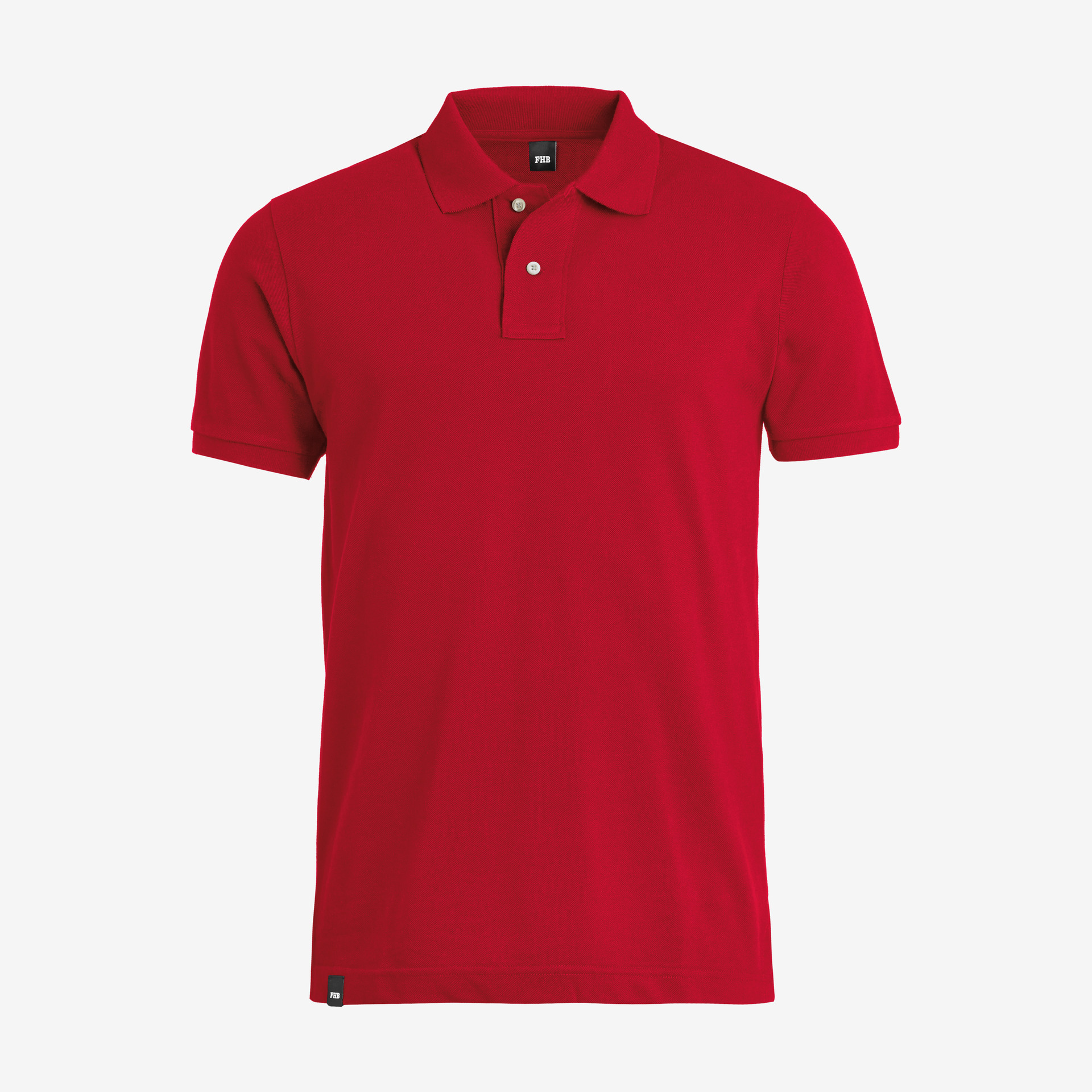 FHB Polo-Shirt rot 3