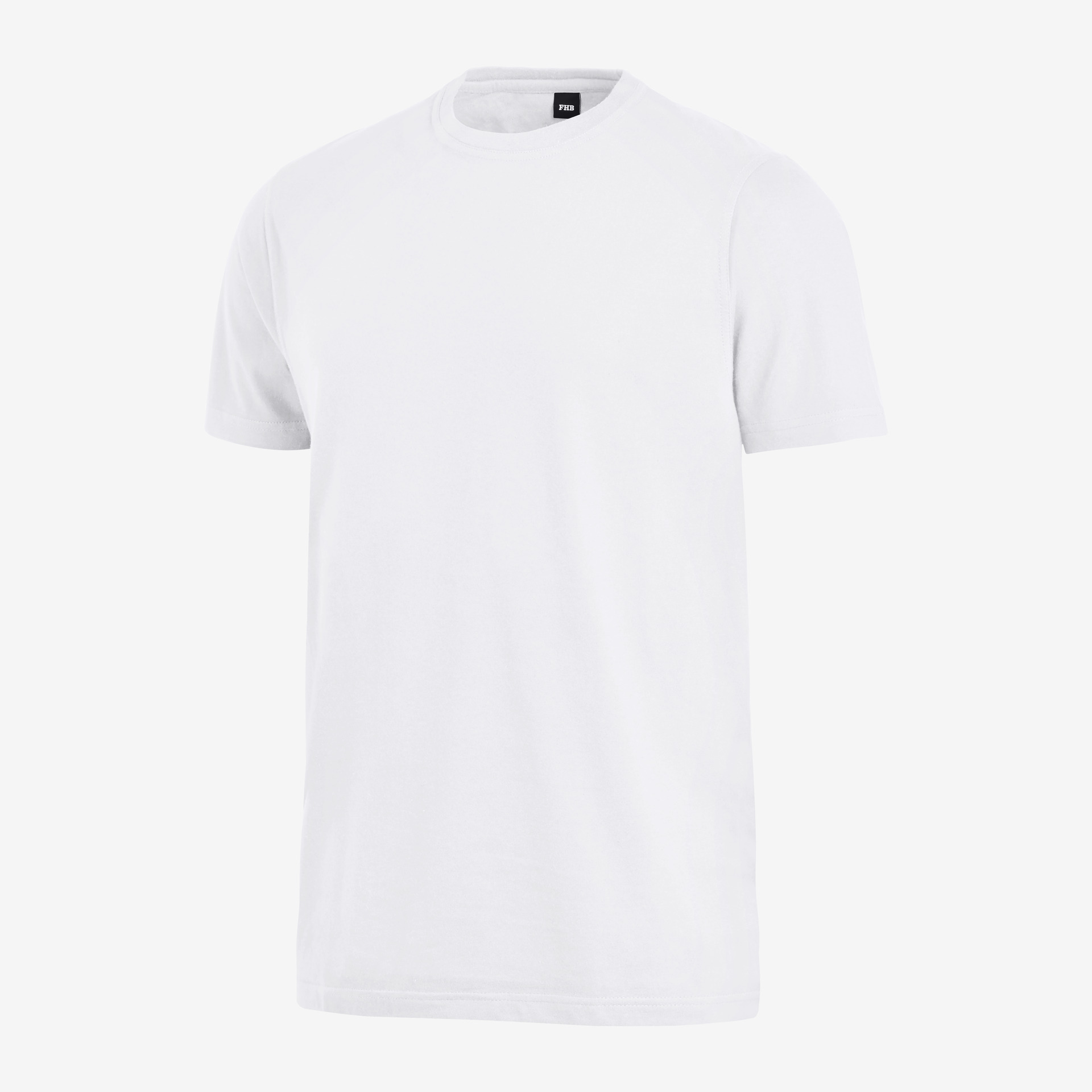 FHB T-Shirt UNI weiß