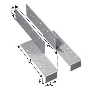 Sparrenfußverbinder 