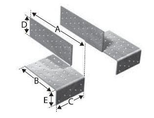 Sparrenfußverbinder 