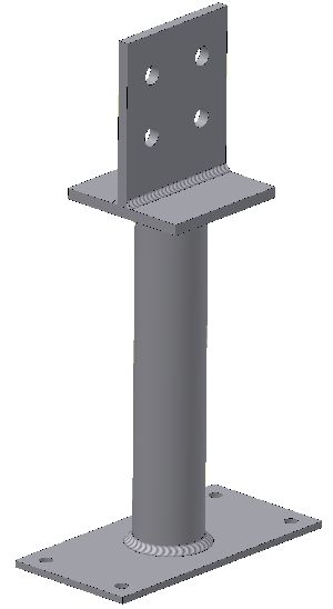 Stützenfuß Typ 1,sta