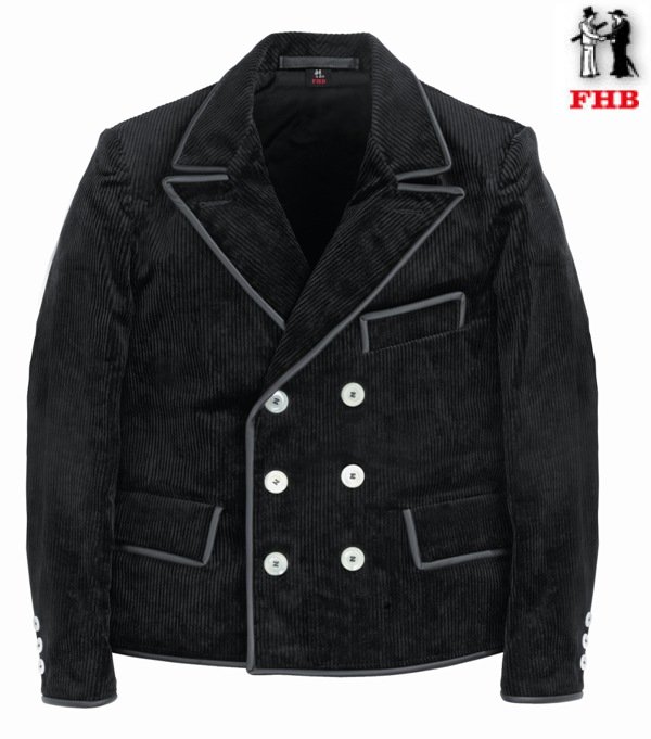 FH60614-20-24CEI55pn6hQIUX FHB Zunftsakko GERHARD Gr. 24 Trenkercord  Dreidraht mit Echtleder