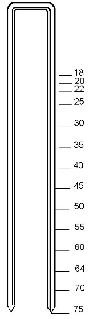 Klammern KG745 45mm 