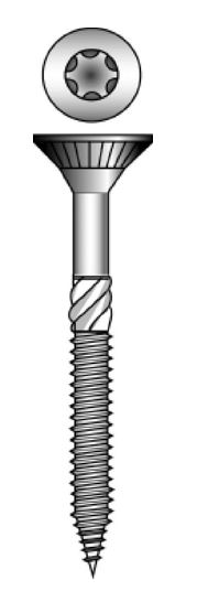 Speed 4,0x035mm  Spanplattenschrauben, TG Torx  Abverkauf