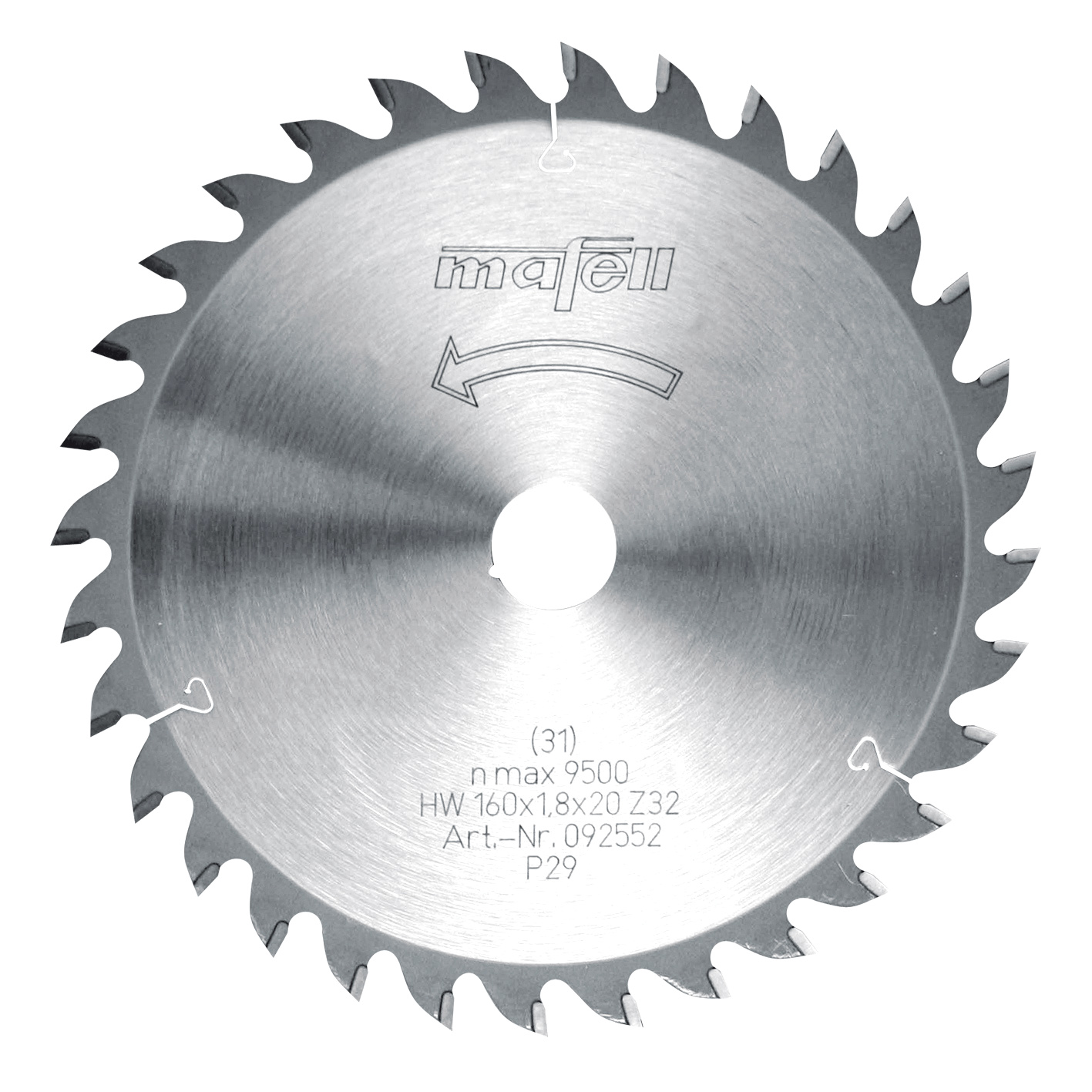Sägeblatt-HM 160 x 1