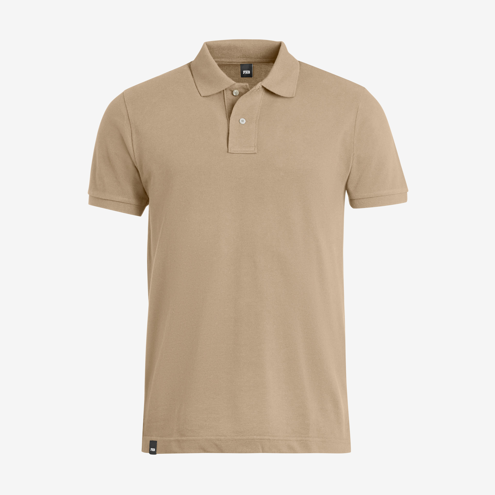 FHB Polo-Shirt beige