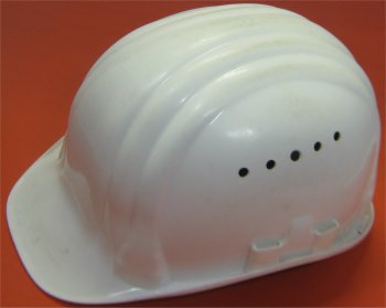 Bauschutzhelm Weiss