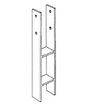 H-Pfostenträger 101m