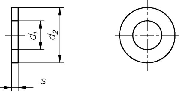 U-Scheibe DIN 440 Ed