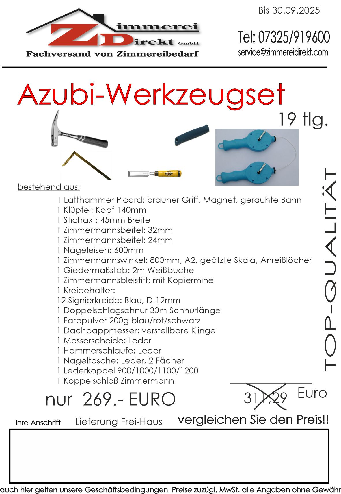 Azubi-Werkzeugset 19