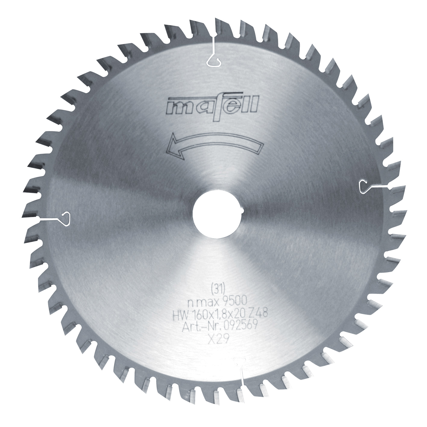 Sägeblatt-HM 160 x 1
