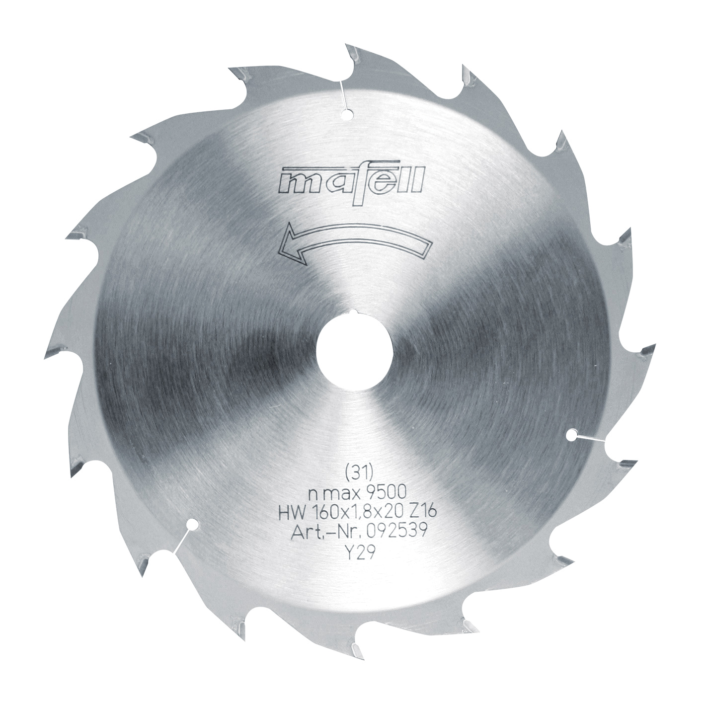 Sägeblatt-HM 160 x 1