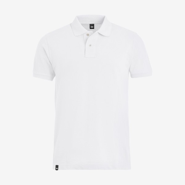 FHB Polo-Shirt weiß XL