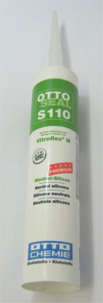 Silikon Ottoseal S110,   weiss 310ml MHD Mai 2024