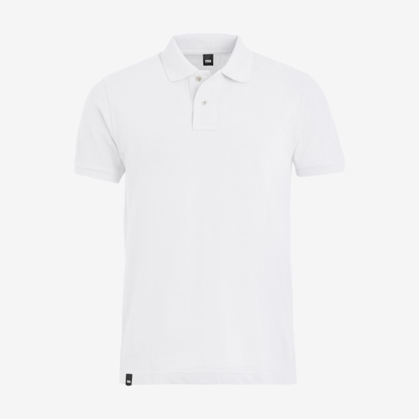 FHB Polo-Shirt weiß S