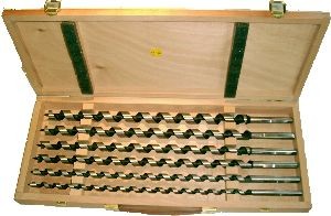 Schlangenbohrer-Set 320mm, 6-tlg.,D=12-22mm