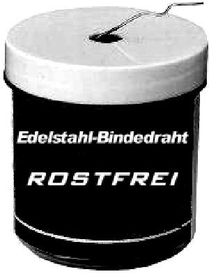 Edelstahl-Bindedraht 0,6mm x 110m
